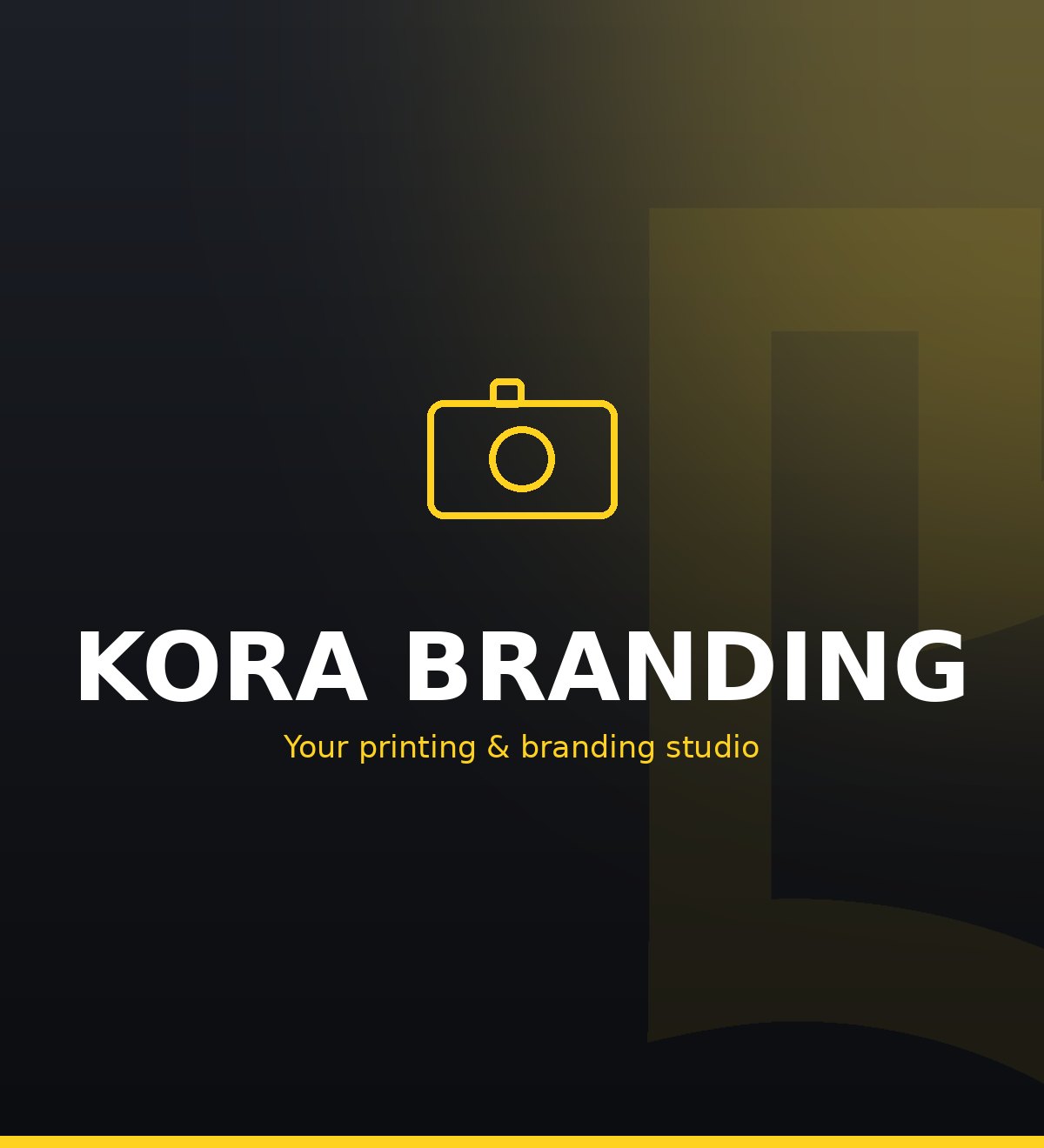Custom printing and branding in Kigali, Rwanda by Kora Branding